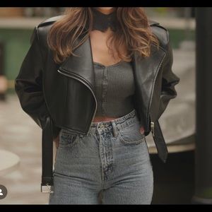 Biker Jacket for Women Standard Size